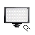 Miniatyrbilde 1 av 5: LED-videolys 3200K-5600K Dimbar LED-panel Bærbar