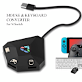 Miniatyrbild 2 av 10: INF Mus/tangentbord Adapter Kompatibel med Nintendo Switch, PS4, Xbox One/360, PS3