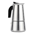 Miniatyrbilde 2 av 2: Rustfritt Stål Perkolator Moka Pot Kaffebrenner Komfyr Hjemmekontor Bruk (100ml)