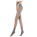 Miniatyrbilde 1 av 2: Magiske Ekstra Tykke Varme Vinter Dobbeltforet Stretch Termiske Fleece Leggings For Kvinner Gray