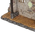 Miniatyrbillede 5 af 8: Julekrybbe Scene med Levende Detaljer Julekrybbe Skjult Statue til Ferie Skrivebordsdekoration Gave