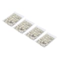 Miniatyrbilde 5 av 8: 5760 stk krystall strass steiner utsøkt kutting flat bak runde strass steiner for DIY håndverk smykker dekorasjon 0.1
