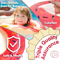 Miniatyrbilde 5 av 5: 2-pakke, Donut Pool Floater Pool Donut Pool Floater Donut Oppblåsbar Donut Inner Tube Donut Pool Ring Donut Strandbasseng, Rosa, Kaffe