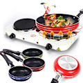 Miniatyrbilde 6 av 10: 1 stk Mini Stekepanne Non Stick Pan Egg Kasserolle Frokostgryte 18cm