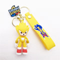 Pikkukuva 2 / 2: 1 kpl Sonic the Hedgehog Sega avaimenperä riippuva laukku riipus - varastossa yellow