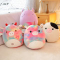 Miniatyrbillede 5 af 10: 35 cm Squishmallows Plysjlegetøj Overraskelsesdukke Kæledyr Blød Pude til Børn Enhjørning - På lager Purple Cat