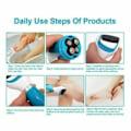 Pikkukuva 4 / 5: Scholl Velvet Smooth Pedi Diamond crystals Sähköinen jalkaraspi