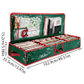 Miniatyrbild 2 av 5: Förvaringslåda för presentpapper, julband, dekorationsorganisatör