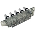 Miniatyrbild 2 av 5: Knappomkopplare för spiskåpa MQ165 AC 250V 4A 5 knappar As Shown