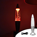 Miniatyrbilde 1 av 4: Tornado LED-lampe - Fargeskiftende - Lavalampe - 37 cm flerfarget