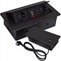 Miniatyrbilde 1 av 9: Uttaksskinne med USB black 1759