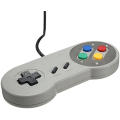 Miniatyrbild 2 av 8: TRIXES SNES ersättningsstyrenhet retro gamepad