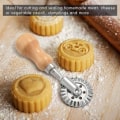 Miniatyrbilde 2 av 5: Ravioli- og pastakuttersett - Premium deigkutter og trykk med trehåndtak - For ravioli, pastapakker, lasagne 1