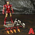Pikkukuva 1 / 4: Zd Toys Marvel Iron Man Mk1 Mk2 Mk3 Mk4 Mk5 Mk6 Mk7 Mk42 Mk43 7\" Elokuva Actionfigur Iron-man Mark 1 2 3 4 5 6 7 42 43 Legends C MK3 A - Loose