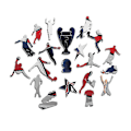 Miniatyrbilde 2 av 2: Trepussel i tre for barn - Messi, Ibrahimovic og Ibrahimovic Ibrahimovic A3
