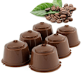 Miniatyrbillede 8 af 9: 3 genopfyldningsbare Dolce Gusto kapsler genanvendelige pods filter