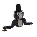 Pikkukuva 4 / 5: Gorilla Tag Monkey Plyschlelut för barnpresenter