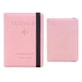 Miniatyrbilde 3 av 6: RFID-beskyttet reiselommebok passholder Rosa pink 1-Pack