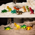 Miniatyrbillede 4 af 6: SÆT MED 10 LED DINOSAUR LAMPER INDENDØRS NATLYS A set of 6 styles