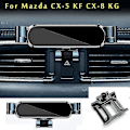 Miniatyrbilde 2 av 5: Biltelefonholder for Mazda Cx5 Cx 5 Kf Cx 8 Kg 2017 2022 2022 Feste Gps Stativ Roterbart Støtte Mobil 2017-2022 CX84