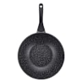 Miniatyrbillede 3 af 3: Alsidig Wokpande: Non-stick Marmor, Alle Varmekilder black 1535