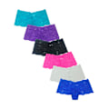 Pikkukuva 1 / 2: 6-pack hipsters-alushortsit, 6 eri väriä! MultiColor MultiColor L