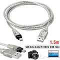 Pikkukuva 4 / 5: Mini DV Minidv USB -datakabel FireWire IEEE 1394 HDV -videokamera för PC-redigering