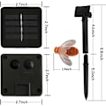 Miniatyrbild 4 av 5: Solcellslingor 20LED Utomhus Vattentät Simulering Honung
