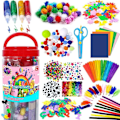 Pikkukuva 1 / 5: Mega Pysselpaket - Piprensare, rörliga ögon, bollar multicolor 280