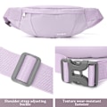 Miniatyrbild 6 av 8: Liten Fanny Pack för Kvinnor & Män Midjeväska Grå gray