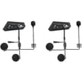 2024 Motorcykel Bluetooth 5.0 Hjelm Intercom, Universal Parring Headset med Støjreduktion-FA-