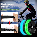Pikkukuva 5 / 5: 4-pakk USB Ladattavat LED-Rannekkeet, LED Juoksu Heijastin Rannekkeet, Säädettävät Vilkkuvat Nauhat Turvallisuus LED-Valo Rannekkeet Kädelle/Ranteelle Colorful (charging type)