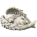 Miniatyrbilde 1 av 3: Katt Engel Hund Dekorasjon Minnesmerke Statue Resin Art Ornamenter