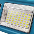 Miniatyrbild 1 av 2: Portabel Sollampa Litiumbatteri Multifunktionell Nödljus för Utomhuscamping Blå