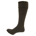 Miniatyrbillede 2 af 2: Mænds Skotske Highland Wear Uld Kilt Strømper (1 Par) 6-11 Khaki Khaki 6-11 UK, 39-45 EU