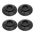 Miniatyrbillede 1 af 5: 4x Vibrationsdæmpere - Gummifødder til Vaskemaskine black 128