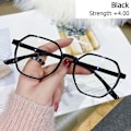 Pikkukuva 1 / 10: Lukulasit Presbyopia-lasit MUSTA VOIMA +4,00 musta black Strength +4.00-Strength +4.00