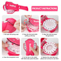 Miniatyrbillede 3 af 6: Bling Bling Ultimate Glam Kit - Fastgør diamanter i håret i flere farver