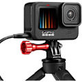 Pikkukuva 7 / 7: Vaihtoakkukotelo GoPro Hero 12/11/10/9:lle, läpivientiakkukotelo Type-C-latausportilla, korjausosa kameratarvikkeille GoPro A