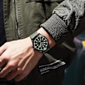 Miniatyrbillede 2 af 5: Herre Armbåndsur Militær Analog Kvarts