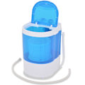 Miniatyrbillede 6 af 8: vidaXL Minivaskemaskine med enkel tromle 2,6 kg multicolor 5620