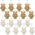 Pikkukuva 1 / 5: 16 kappaleen mini-teddykarhu, pieni pehmolelu, pieni plu
