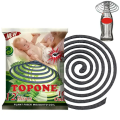 Miniatyrbilde 1 av 5: Beste kvalitet Myggspiral Røkelse 10 stk Kakerlakker Fluer Repellent Myggspiral 12 Timer Beskyttelse Papir Myggspiral For Aromaterapi