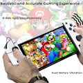 Miniatyrbilde 4 av 5: Kontroll kompatibel med Nintendo Switch, kontroll med dubbla vibrationer