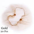 20/40 pcs Invisible Hair Nets Fine Mesh Gold 20 pcs gold-FA- gold 20 Pcs