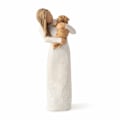 Miniatyrbillede 1 af 3: Willow Tree Angel of Friendship Prydnad, Skulptureret Håndmalet Figur