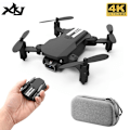 Miniatyrbillede 1 af 5: Mini Drone 1080P HD-kamera WiFi sort black