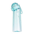 Miniatyrbillede 2 af 5: Vandsflaske med Air Fruit Duft Transparent Green