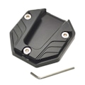 Miniatyrbillede 5 af 10: Motorcykel Kickstand Motorcykel Side Kick Stand Pad SORT black
