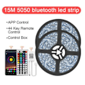 Miniatyrbild 6 av 10: 15M - 44-knappars Bluetooth LED-remsa - APP-kontroll MultiC multicolor 15m smd5050 bluetooth led strip 30le